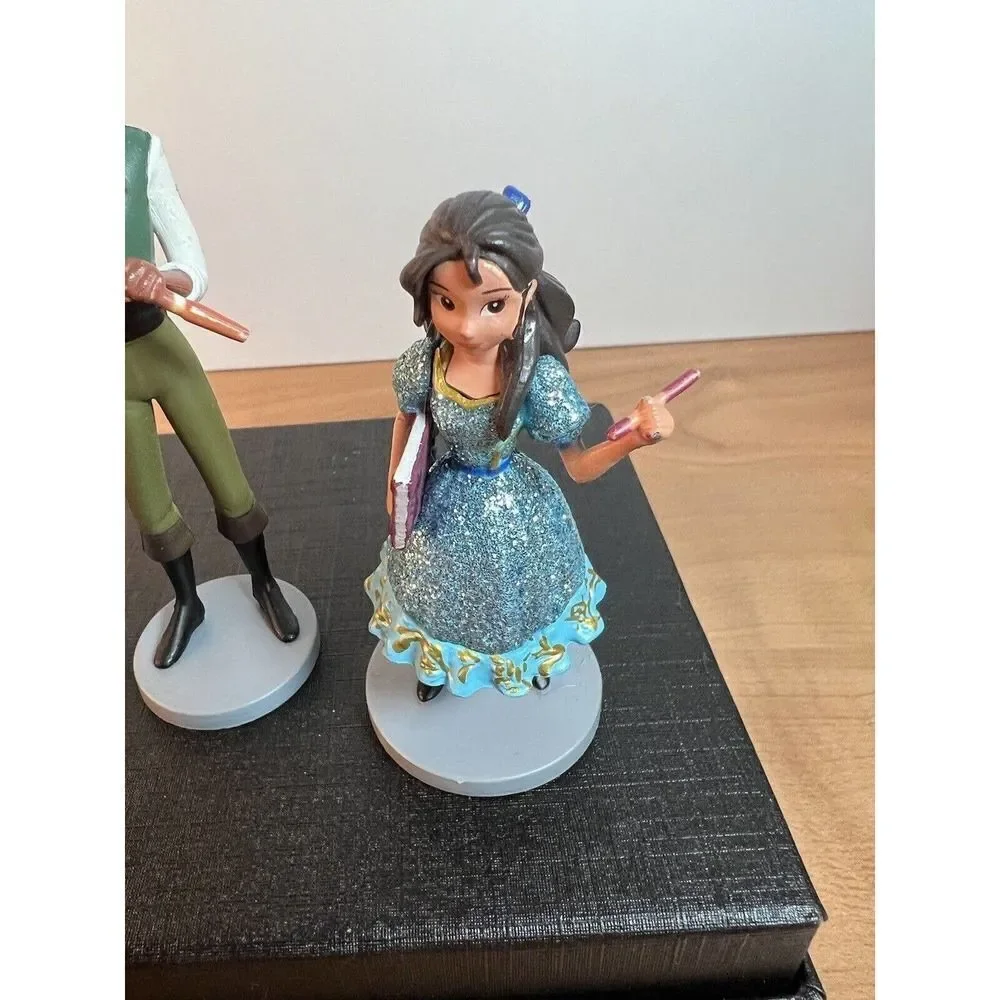 Elena of Avalor Playset 4 Figure Cake Topper Toy Doll Set Loose